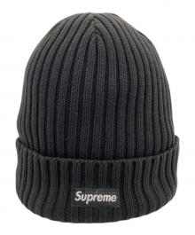 SUPREME（シュプリーム）の古着「ボックスロゴニットキャップ」｜ブラック