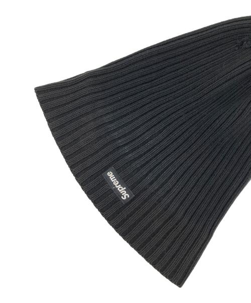 SUPREME（シュプリーム）Supreme (シュプリーム) ボックスロゴニットキャップ ブラックの古着・服飾アイテム