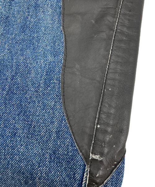 JEFF HAMILTON（ジェフハミルトン）JEFF HAMILTON (ジェフハミルトン) 切替デニムパンツ ブルー サイズ:Ｗ31の古着・服飾アイテム