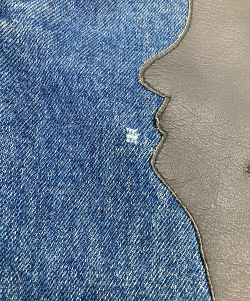 JEFF HAMILTON（ジェフハミルトン）JEFF HAMILTON (ジェフハミルトン) 切替デニムパンツ ブルー サイズ:Ｗ31の古着・服飾アイテム