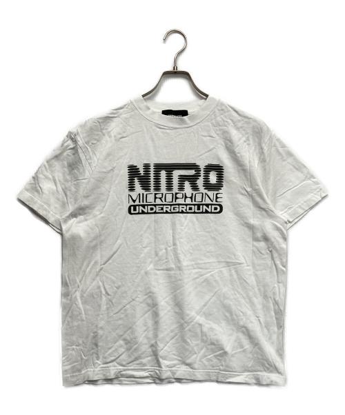 NITRICH（ナイトリッチ）NITRICH (ナイトリッチ) プリントTシャツ ホワイト サイズ:Mの古着・服飾アイテム
