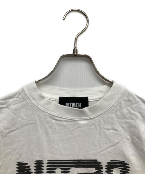 NITRICH（ナイトリッチ）NITRICH (ナイトリッチ) プリントTシャツ ホワイト サイズ:Mの古着・服飾アイテム