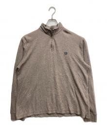 CHAPS（チャップス）の古着「コットンニット」｜ブラウン
