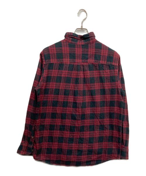 CHAPS（チャップス）CHAPS (チャップス) チェックシャツ レッド サイズ:Mの古着・服飾アイテム