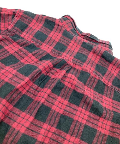 CHAPS（チャップス）CHAPS (チャップス) チェックシャツ レッド サイズ:Mの古着・服飾アイテム