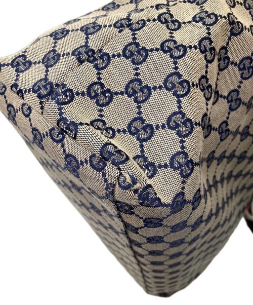 GUCCI（グッチ）GUCCI (グッチ) GGマザーズトートバッグ ブラウンの古着・服飾アイテム