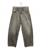 Calvin Kleinカルバンクライン）の古着「バレルレッグジーンズ」｜グレー
