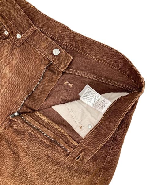 Calvin Klein（カルバンクライン）Calvin Klein (カルバンクライン) [Bootcut]ブリーチジーンズ ブラウン サイズ:W34の古着・服飾アイテム