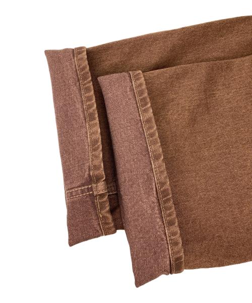 Calvin Klein（カルバンクライン）Calvin Klein (カルバンクライン) [Bootcut]ブリーチジーンズ ブラウン サイズ:W34の古着・服飾アイテム