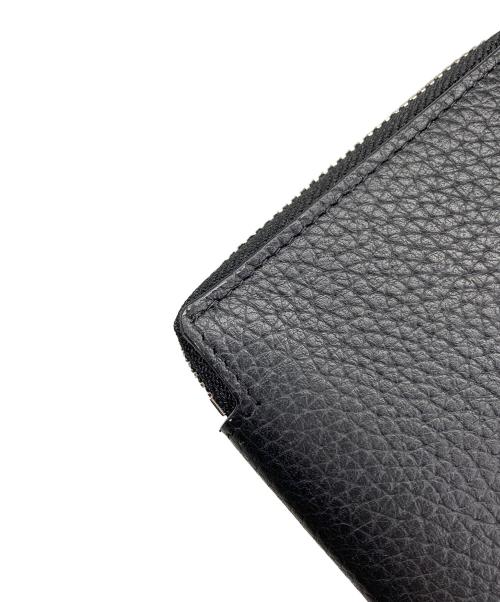 Calvin Klein（カルバンクライン）Calvin Klein (カルバンクライン) ラウンドジップウォレット ブラックの古着・服飾アイテム
