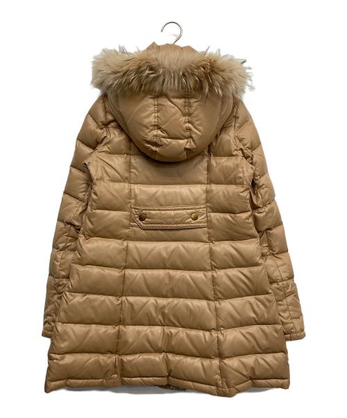 BURBERRY BLUE LABEL（バーバリーロンドンブルーレーベル）BURBERRY BLUE LABEL (バーバリーロンドンブルーレーベル) ダウンコート ベージュ サイズ:38の古着・服飾アイテム