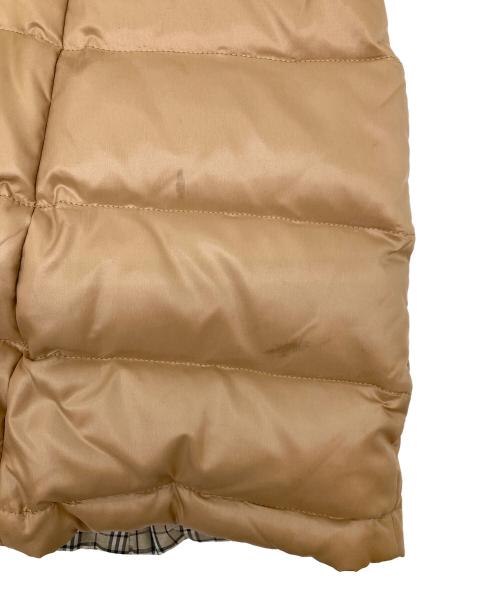 BURBERRY BLUE LABEL（バーバリーロンドンブルーレーベル）BURBERRY BLUE LABEL (バーバリーロンドンブルーレーベル) ダウンコート ベージュ サイズ:38の古着・服飾アイテム