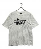 stussyステューシー）の古着「ベースボールTシャツ」｜ホワイト