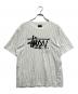 stussy（ステューシー）の古着「ベースボールTシャツ」｜ホワイト