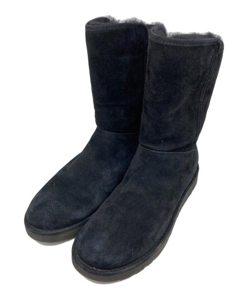 UGG（アグ）UGG (アグ) アブリーショートブーツ ブラック サイズ:24の古着・服飾アイテム