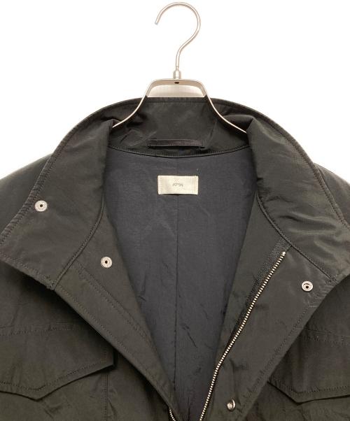 ATON（エイトン）ATON (エイトン) テクノコットン スタンドカラー M-65フィールドジャケット ブラック サイズ:4の古着・服飾アイテム