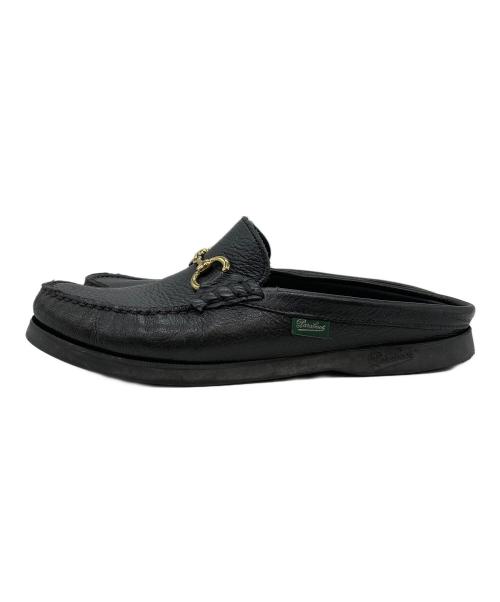 PARABOOT（パラブーツ）PARABOOT (パラブーツ) UNITED ARROWS (ユナイテッドアローズ) BAHAMAS BIT MULE ブラック サイズ:7 1/2の古着・服飾アイテム