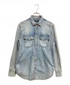DIESELディーゼル）の古着「D-ROOKEデニムシャツ」｜インディゴ