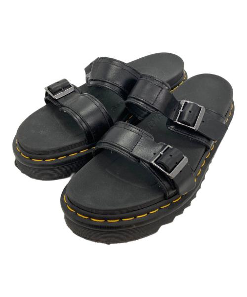 Dr.Martens（ドクターマーチン）Dr.Martens (ドクターマーチン) MYLESスライドサンダル ブラック サイズ:UK7の古着・服飾アイテム