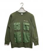 Champion REVERSE WEAVEチャンピオン リバース ウィーブ）の古着「リバースウィーブスウェット」｜グリーン