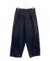 Yohji Yamamoto pour homme（ヨウジヤマモト プールオム）の古着「タックパンツ」｜ネイビー