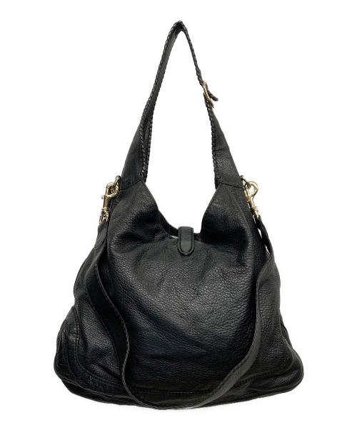 GUCCI（グッチ）GUCCI (グッチ) ニュージャッキーショルダーバッグ ブラックの古着・服飾アイテム