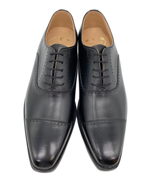 SCOTCH GRAIN（スコッチグレイン）SCOTCH GRAIN (スコッチグレイン) ストレートチップシューズ ブラック サイズ:26 1/2 未使用品の古着・服飾アイテム