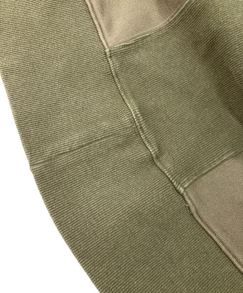 BALLAST ARK（バラストアーク）BALLAST ARK (バラストアーク) Raglan Big Sweat カーキ サイズ:Lの古着・服飾アイテム