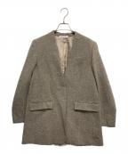 BEAUTY&YOUTHビューティーアンドユース）の古着「ウール混ツイードジャケット」｜ブラウン