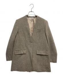 BEAUTY&YOUTH（ビューティーアンドユース）の古着「ウール混ツイードジャケット」｜ブラウン