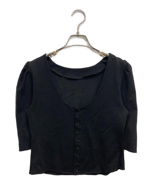 Ameri（アメリ）Ameri (アメリ) POOFY SHOULDER TOP ブラック サイズ:Fの古着・服飾アイテム