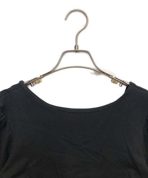 Ameri（アメリ）Ameri (アメリ) POOFY SHOULDER TOP ブラック サイズ:Fの古着・服飾アイテム