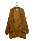 Whim Gazetteウィムガゼット）の古着「ガウンカーディガン」｜ブラウン
