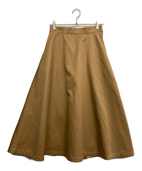 SHE TOKYO（シートーキョー）SHE TOKYO (シートーキョー) ランダムプリーツスカート ベージュ サイズ:38の古着・服飾アイテム