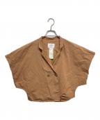 Ameriアメリ）の古着「OVER SIDE BITTEN SHIRT」｜ブラウン
