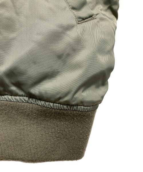 HOUSTON（ヒューストン）HOUSTON (ヒューストン) VIETNAM MA-1ジャケット グリーン サイズ:Mの古着・服飾アイテム