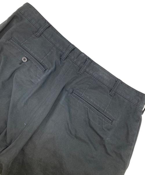 BEAMS（ビームス）BEAMS (ビームス) 2 Pleats Tapered Twill ブラック サイズ:XLの古着・服飾アイテム