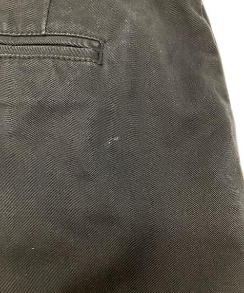 BEAMS（ビームス）BEAMS (ビームス) 2 Pleats Tapered Twill ブラック サイズ:XLの古着・服飾アイテム