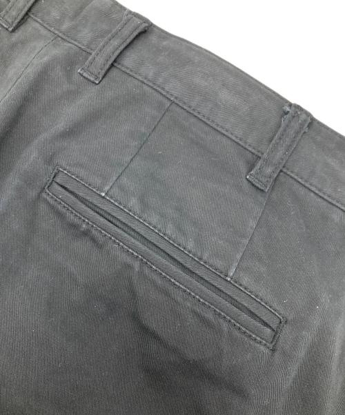 BEAMS（ビームス）BEAMS (ビームス) 2 Pleats Tapered Twill ブラック サイズ:XLの古着・服飾アイテム