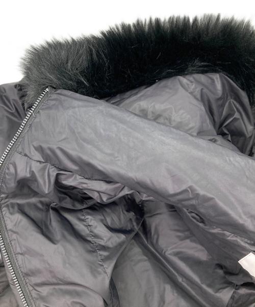 DoCLASSE（ドゥクラッセ）DoCLASSE (ドゥクラッセ) マットタフタ・2WAYファーロングダウンコート ブラック サイズ:Lの古着・服飾アイテム