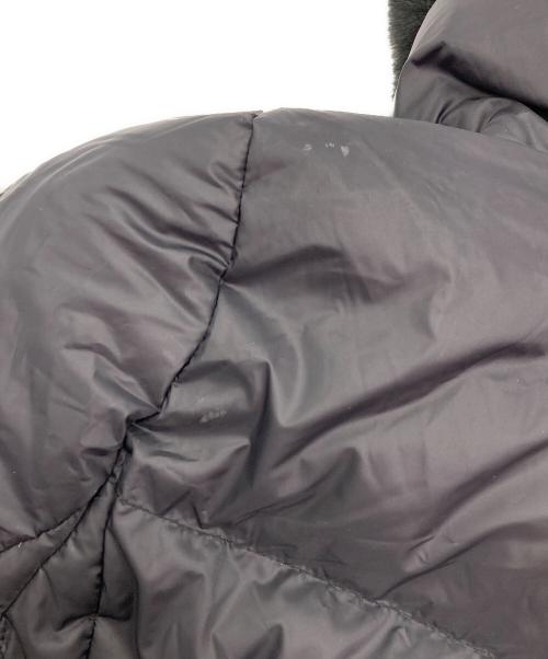 DoCLASSE（ドゥクラッセ）DoCLASSE (ドゥクラッセ) マットタフタ・2WAYファーロングダウンコート ブラック サイズ:Lの古着・服飾アイテム