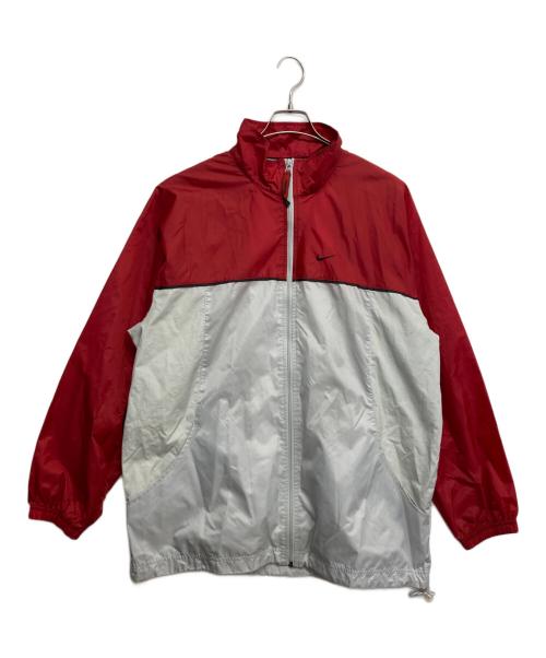 NIKE（ナイキ）NIKE (ナイキ) ナイロンジャケット レッド サイズ:Mの古着・服飾アイテム