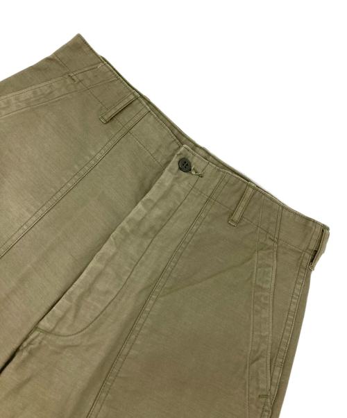 TCB jeans（ティーシービー ジーンズ）TCB JEANS (ティーシービー ジーンズ) ベイカーパンツ カーキ サイズ:Lの古着・服飾アイテム