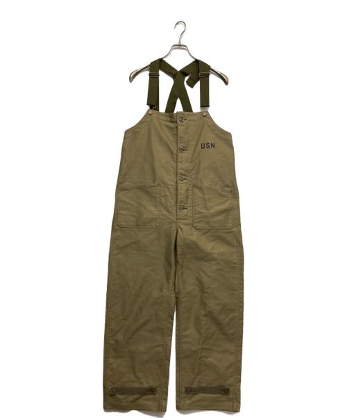 HOUSTON（ヒューストン）HOUSTON (ヒューストン) N-1デッキパンツ カーキ サイズ:38の古着・服飾アイテム