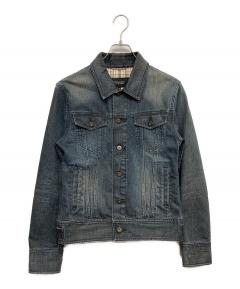 中古・古着通販】BURBERRY (バーバリー) ロゴワッペンデニムジャケット