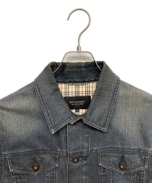 BURBERRY BLACK LABEL（バーバリーブラックレーベル）BURBERRY BLACK LABEL (バーバリーブラックレーベル) デニムトラッカージャケット ブルー サイズ:Mの古着・服飾アイテム