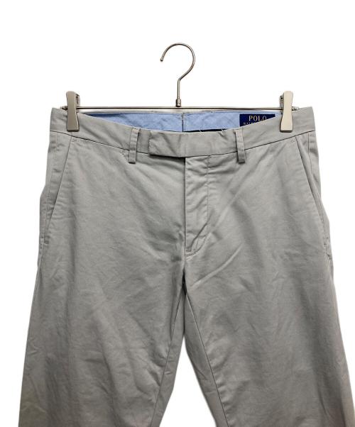 POLO RALPH LAUREN（ポロ・ラルフローレン）POLO RALPH LAUREN (ポロ・ラルフローレン) スリムフィットパンツ グレー サイズ:29の古着・服飾アイテム