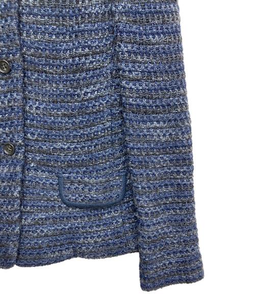 theory luxe（セオリーリュクス）theory luxe (セオリーリュクス) ツイードジャケット ネイビー サイズ:38の古着・服飾アイテム