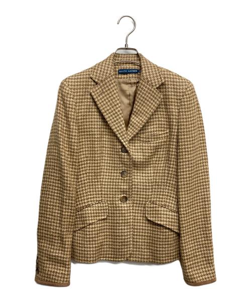RALPH LAUREN（ラルフローレン）RALPH LAUREN (ラルフローレン) テーラードジャケット ベージュ サイズ:4の古着・服飾アイテム
