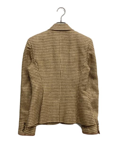 RALPH LAUREN（ラルフローレン）RALPH LAUREN (ラルフローレン) テーラードジャケット ベージュ サイズ:4の古着・服飾アイテム